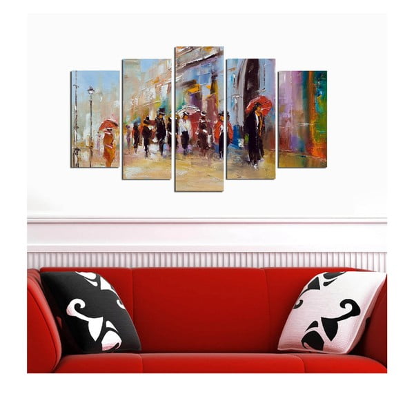 Kép szett 5 db-os 20x60 cm – Wallity-image-1