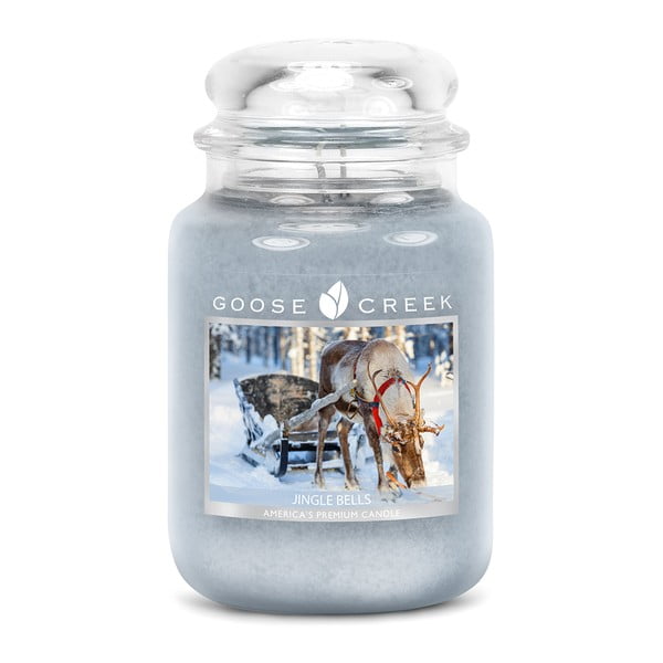 Jingle Bells illatgyertya üvegben, égési idő 150 óra - Goose Creek