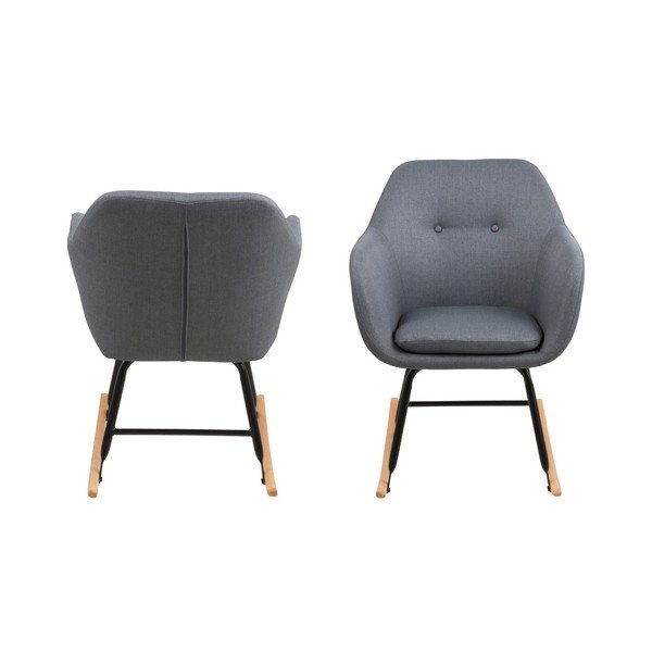 Emilia sötétszürke hintaszék - Actona-image-3