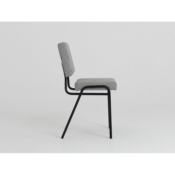 Fehér-fekete étkezőszék Simple - CustomForm-image-2