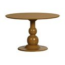 Mangófa kerek étkezőasztal 120x120 cm Blanco – WOOOD