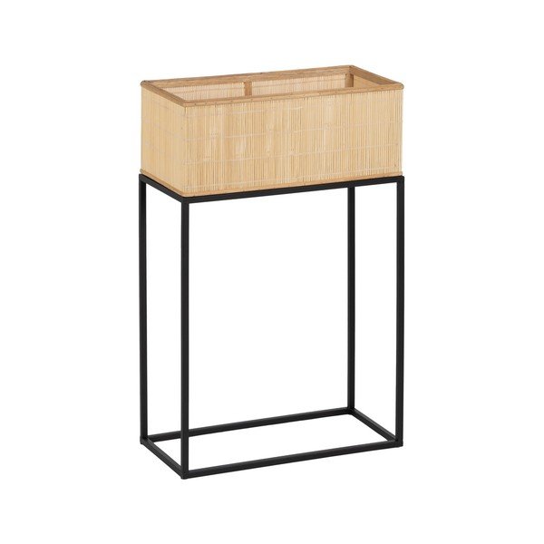 Rattan virágtartó állvány szett 2 db-os (magasság 80 cm) – Ixia-image-4