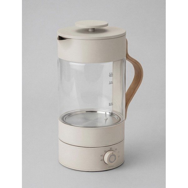 Bézs üveg vízforraló 1,2 l Emma – Stelton-image-3