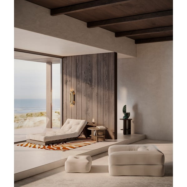 Bézs fotel Roots Black Night – Karup Design-image-4