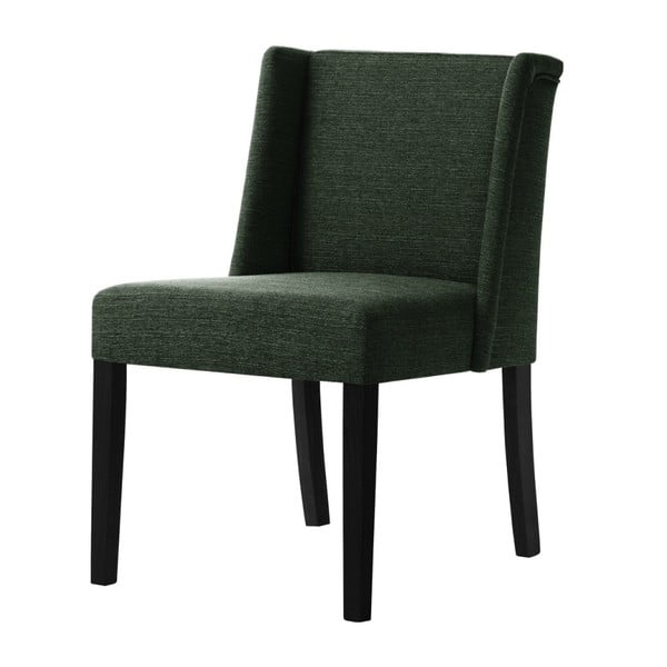 Zeste zöld bükk szék fekete lábakkal - Ted Lapidus Maison