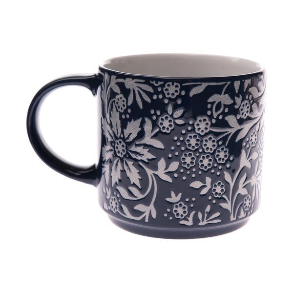 Kék kerámia bögre 390 ml Bloom – Dakls