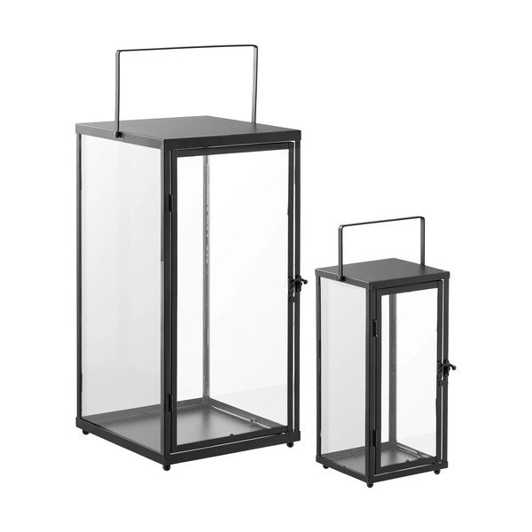 Üveg lámpás 2 db-os (magasság 50 cm) Ibra – House Nordic