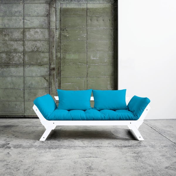 Bebop White/Horizon Blue állítható kanapé - Karup