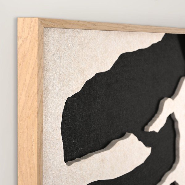 3D-s keretezett-akusztikus kép 90x120 cm Frequency 2 – Malerifabrikken-image-2