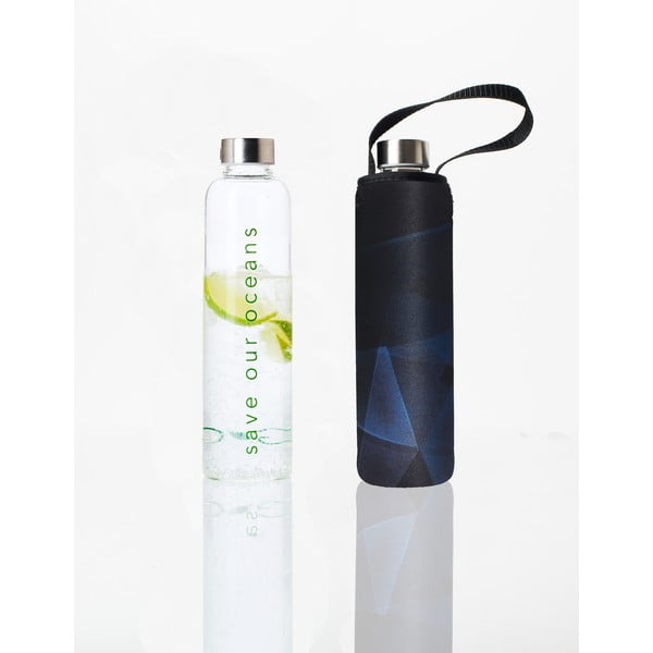 Prism boroszilikát üveg vizespalack tokkal, 750 ml - BBBYO