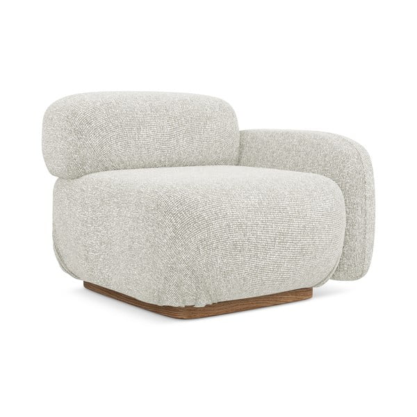 Krémszínű kanapé modul (jobb oldali) Ailani – Makamii-image-1