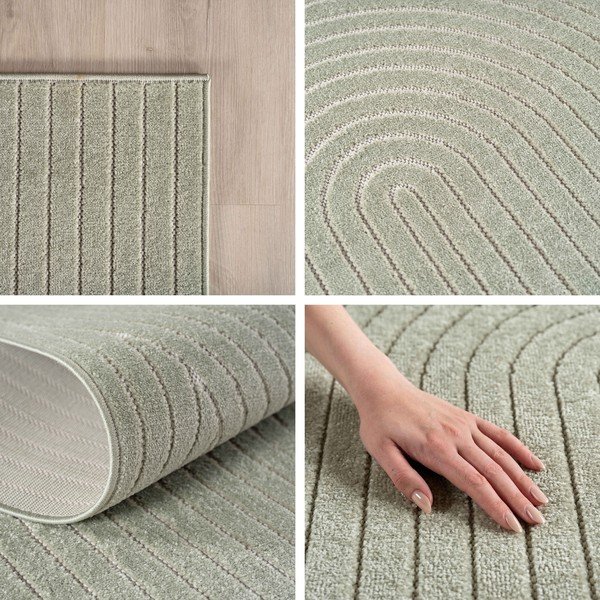 Zöld kültéri-beltéri szőnyeg 240x340 cm Nova 1201 – Ayyildiz Carpets-image-2