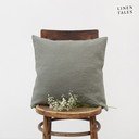 Len párnahuzat 50x50 cm Khaki – Linen Tales