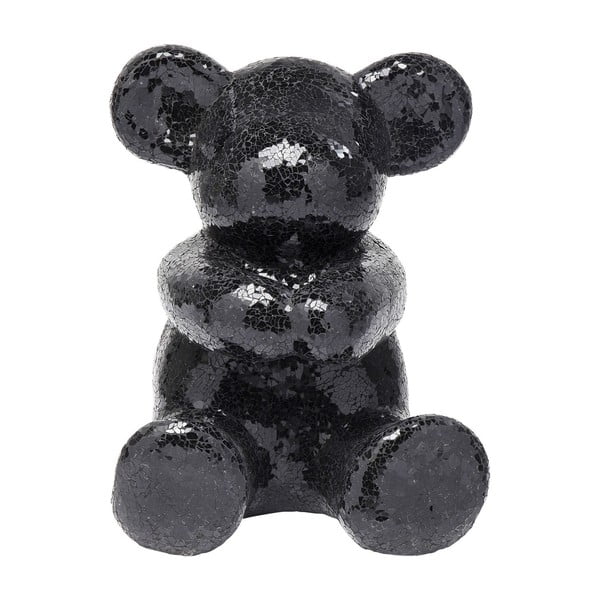 Teddy Bear Hug fekete dekorációs medve szobor - Kare Design