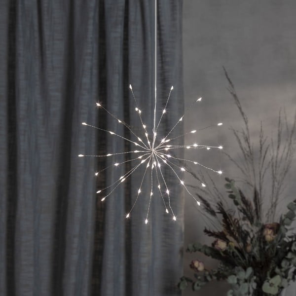Firework függő világító LED dekoráció, ø 26 cm - Star Trading