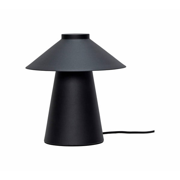 Fekete fém asztali lámpa Chipper - Hübsch