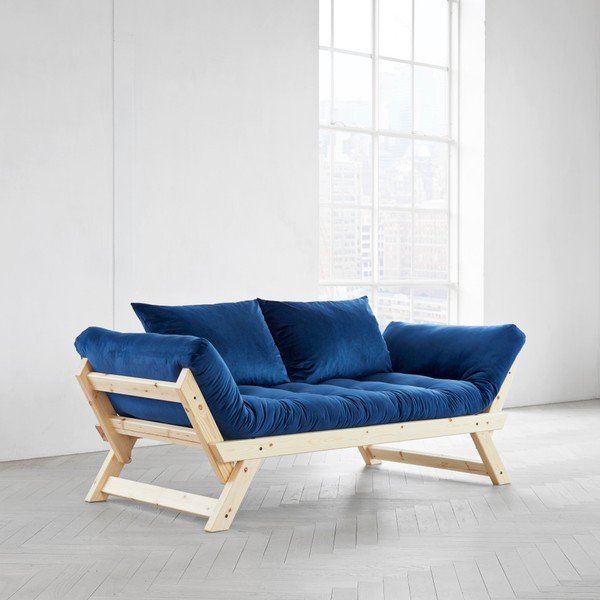 Bebop Natural/Velvet Navy variálható kanapé - Karup-image-1