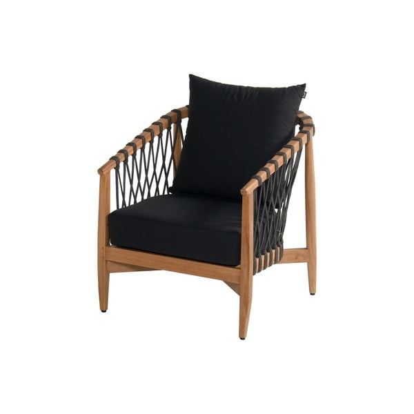 Natúr színű tömörfa kerti fotel Bora Bora – Hartman-image-3