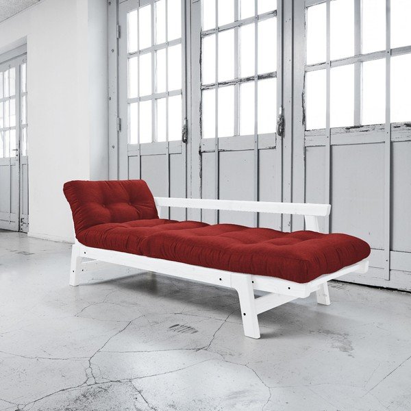 Step White/Passion Red kinyitható kanapé - Karup-image-2