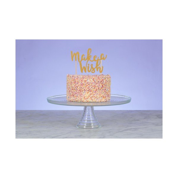 Make A Wish tortadíszítő felirat - Mason Cash-image-3