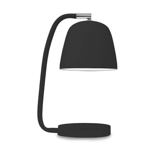 Fekete asztali lámpa fém búrával (magasság 28 cm) Newport – it's about RoMi