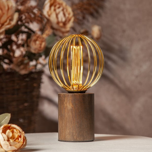 Meleg színű LED szabályozható dekoratív  izzó E27, 4 W Soft Glow – Star Trading-image-1