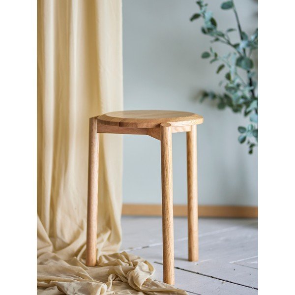 Natúr színű tölgyfa ülőke Gil – Bloomingville-image-1