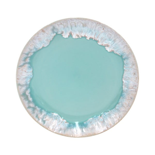 Taormina türkiz agyagkerámia desszertes tányér, ⌀ 17 cm - Casafina