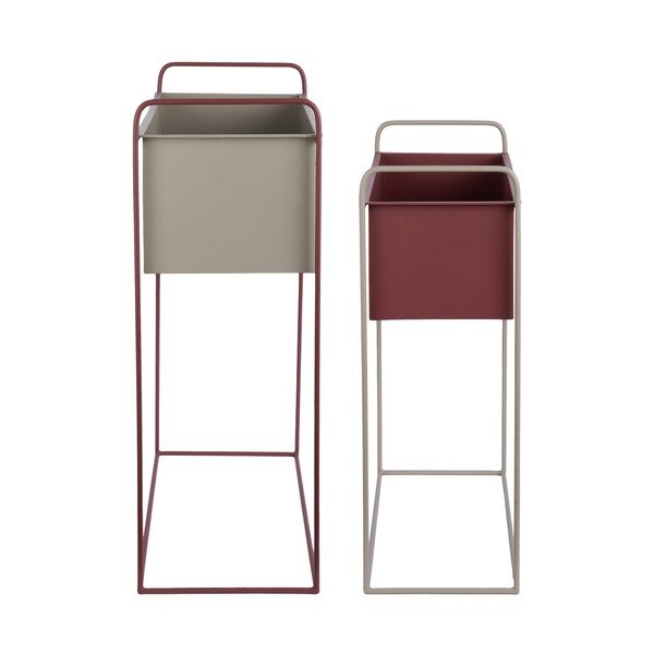 Fém virágtartó állvány szett 2 db-os (magasság 65 cm) Reina – PT LIVING-image-4