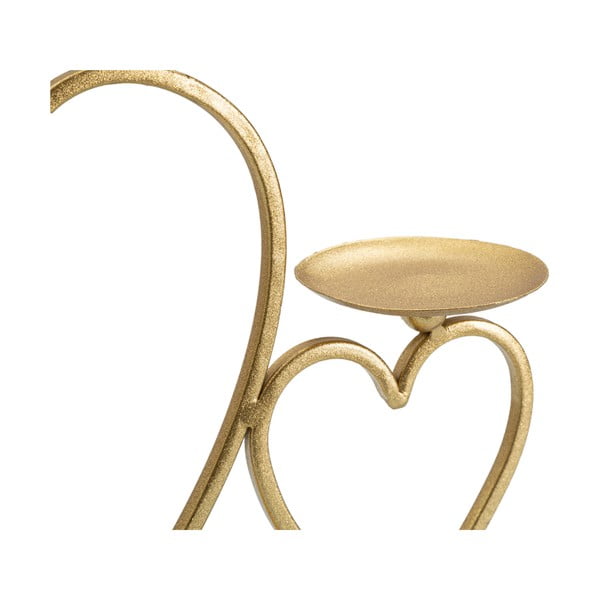 Aranyszínű-fehér gyertyatartó - Mauro Ferretti-image-4