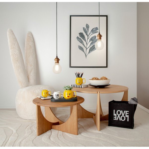 Sárga kerámia gyerek bögre 530 ml Head – LEGO®-image-1