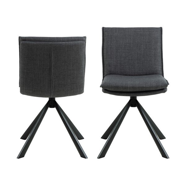 Sötétszürke étkezőszék Flynn – Actona-image-3