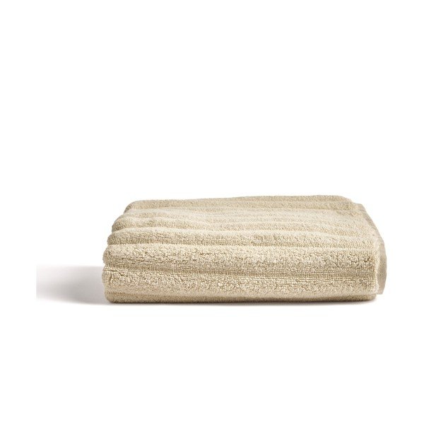 Bézs frottír pamut törölköző 50x90 cm Navira – Kave Home