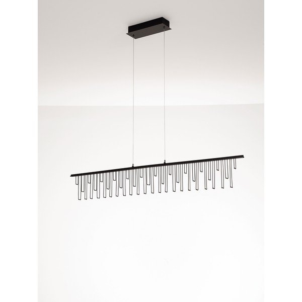 Fényes ezüstszínű alumínium LED dimmelhető függőlámpa Stellar – Nova Luce-image-4