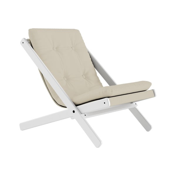 Boogie White/Beige összecsukható fotel - Karup Design