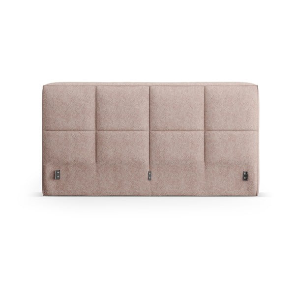 Világos rózsaszín kárpitozott ágytámla 229x100 cm Darren – Micadoni -image-2