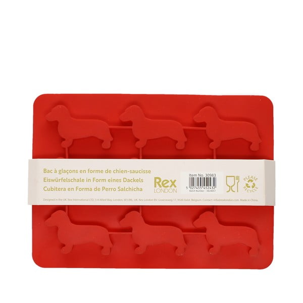 Szilikon jégkockatartó Sausage Dog – Rex London-image-2