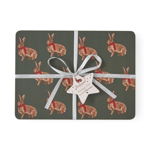 Parafa tányéralátét szett 4 db-os 21,5x29 cm Heritage Hare – Cooksmart ®