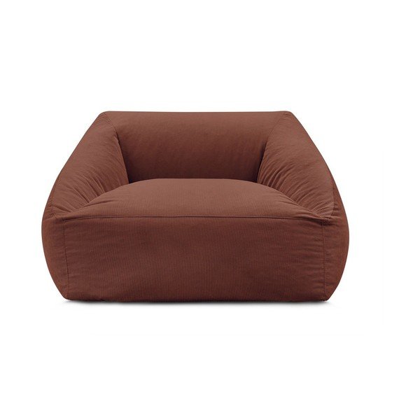 Narancssárga kordbársony babzsákfotel Lilibet – Bobochic Paris-image-3