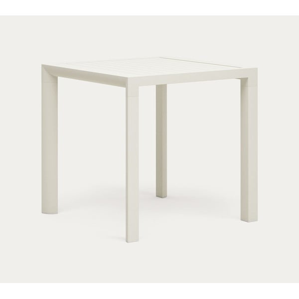 Alumínium kerti étkezőasztal 77x77 cm Culip – Kave Home-image-3