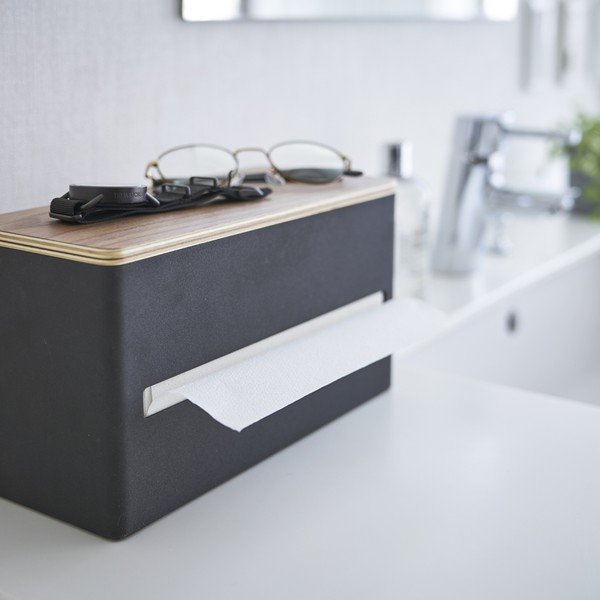 Fém zsebkendőtartó Rin – YAMAZAKI-image-4