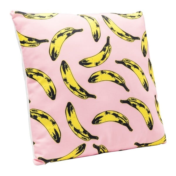 Pop Art banánmintás párna, 45 x 45 cm - Kare Design