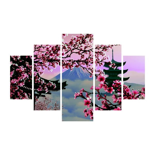 Japan View többrészes kép, 92 x 56 cm