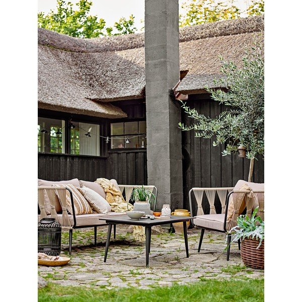 Bézs kerti kanapé Pavone – Bloomingville-image-1