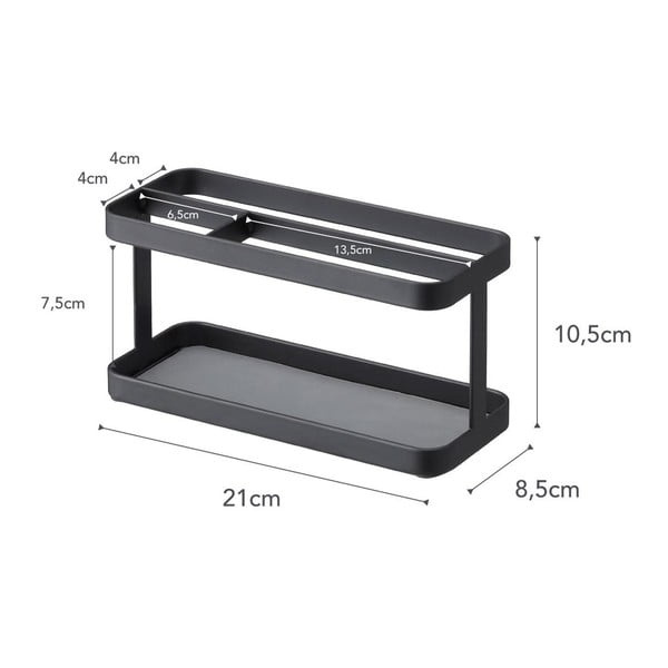 Tower Rack fekete multifunkciós állvány - YAMAZAKI-image-3
