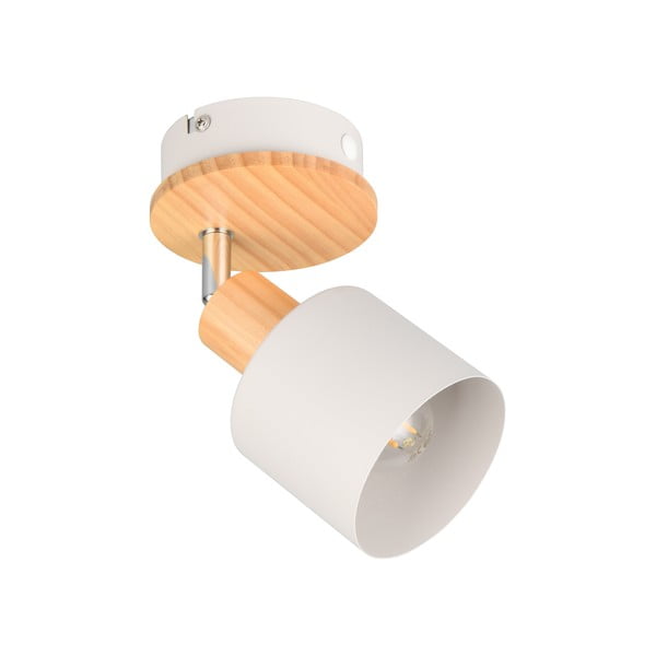 Fehér-natúr színű spotlámpa ø 9 cm Shanti – Trio-image-4