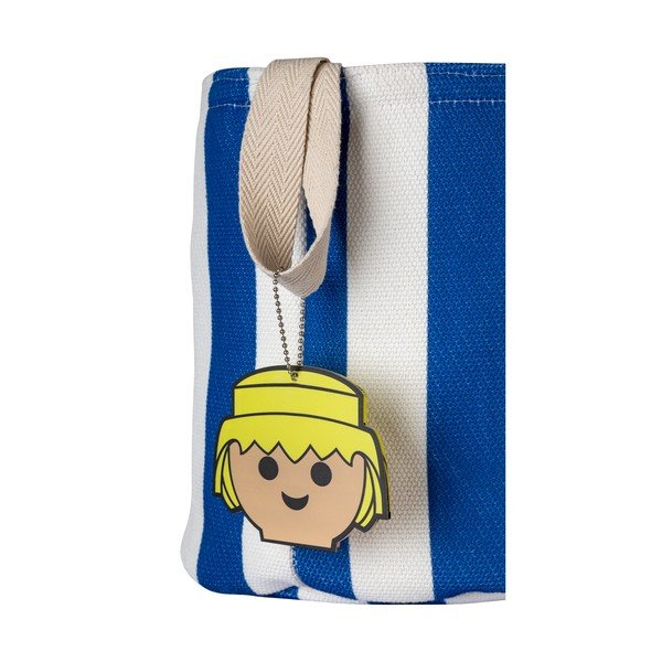 Kék textil játéktároló kosár ø 30x28 cm Stripes – Playmobil-image-3