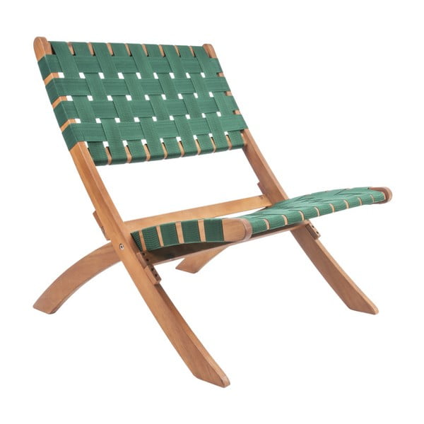 Weave zöld akácfa szék, nejlon huzattal - Leitmotiv