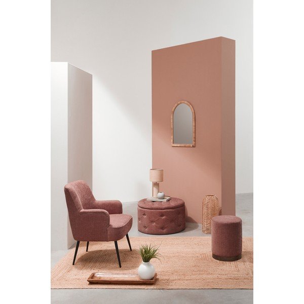 Fali tükör rattan kerettel 50x70 cm Hakima – Bizzotto-image-2