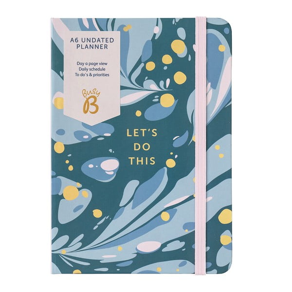 Dátumozatlan határidőnapló 384 old. Pine Marble – Busy B-image-2